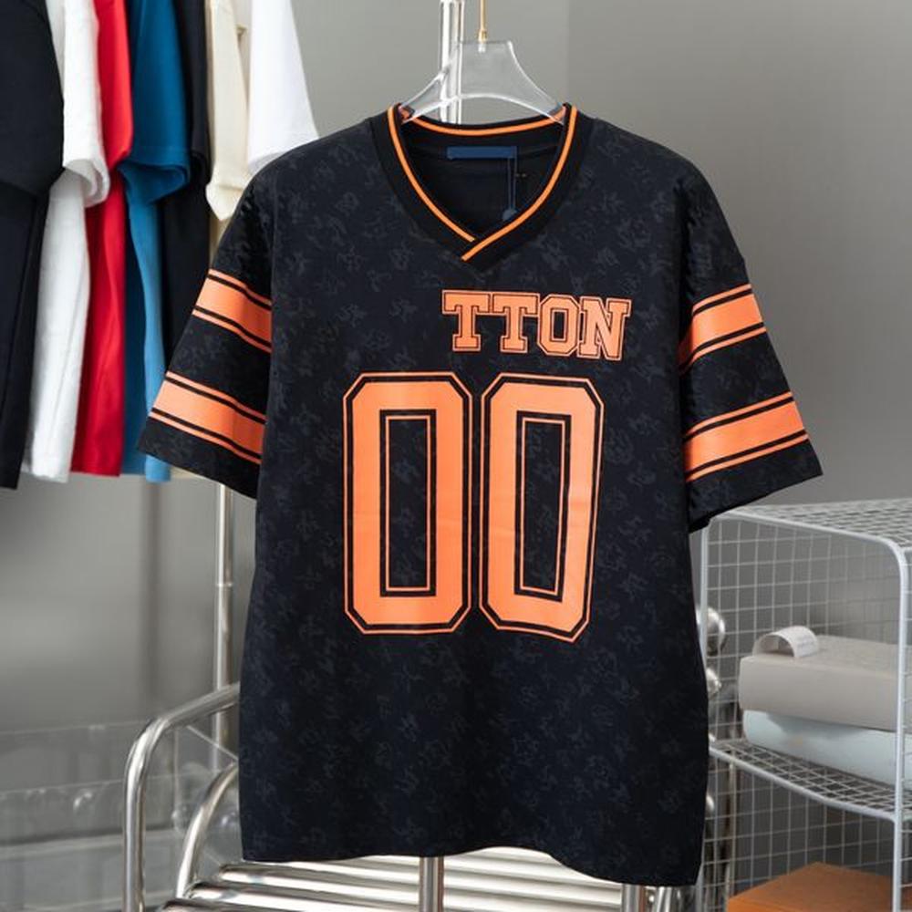 fashion mens t shirts designer Full body printed lettersTops Man T-shirt Quality Cotton Casual Short Sleeve Luxury Hip Hop Streetwear Tshirt