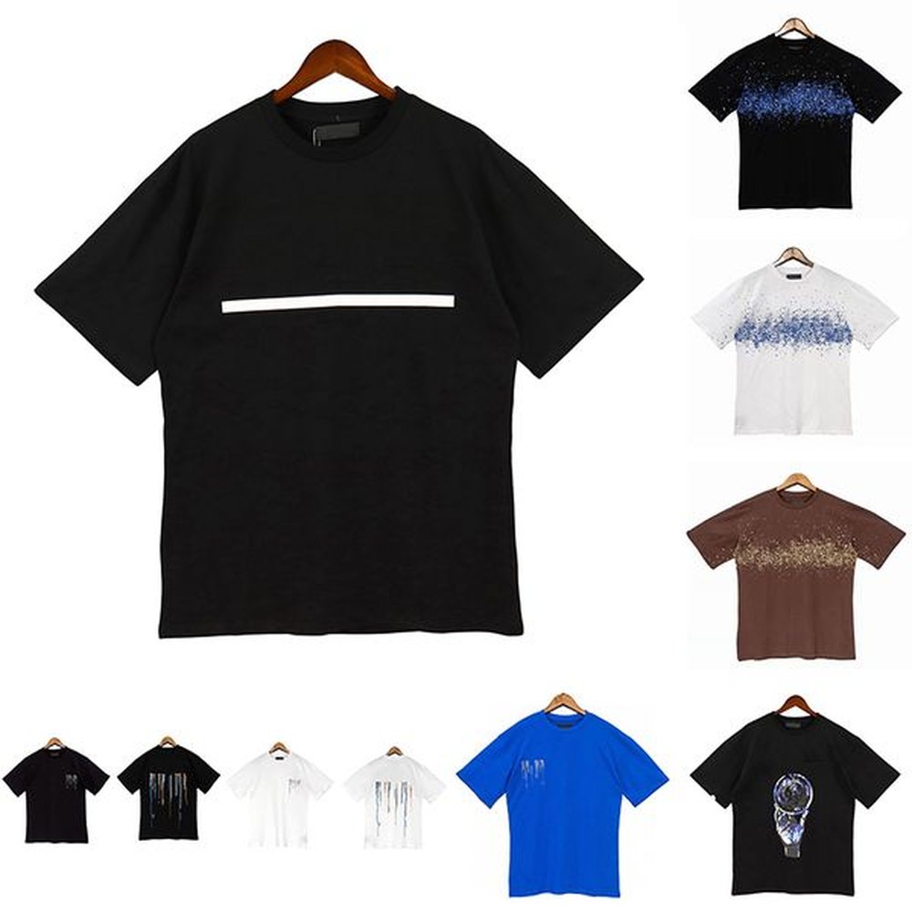Fashion mens t shirts summer womens designer tshirts loose tees polos tops casual shirt clothings shorts sleeve clothes