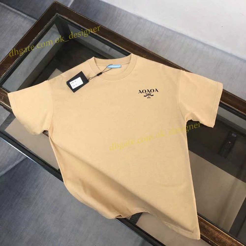 Fashion men's T-shirt High Fashion Mens T Shirts Womens Designer Printing Tees Couples Short Sleeve Tops Asian Size