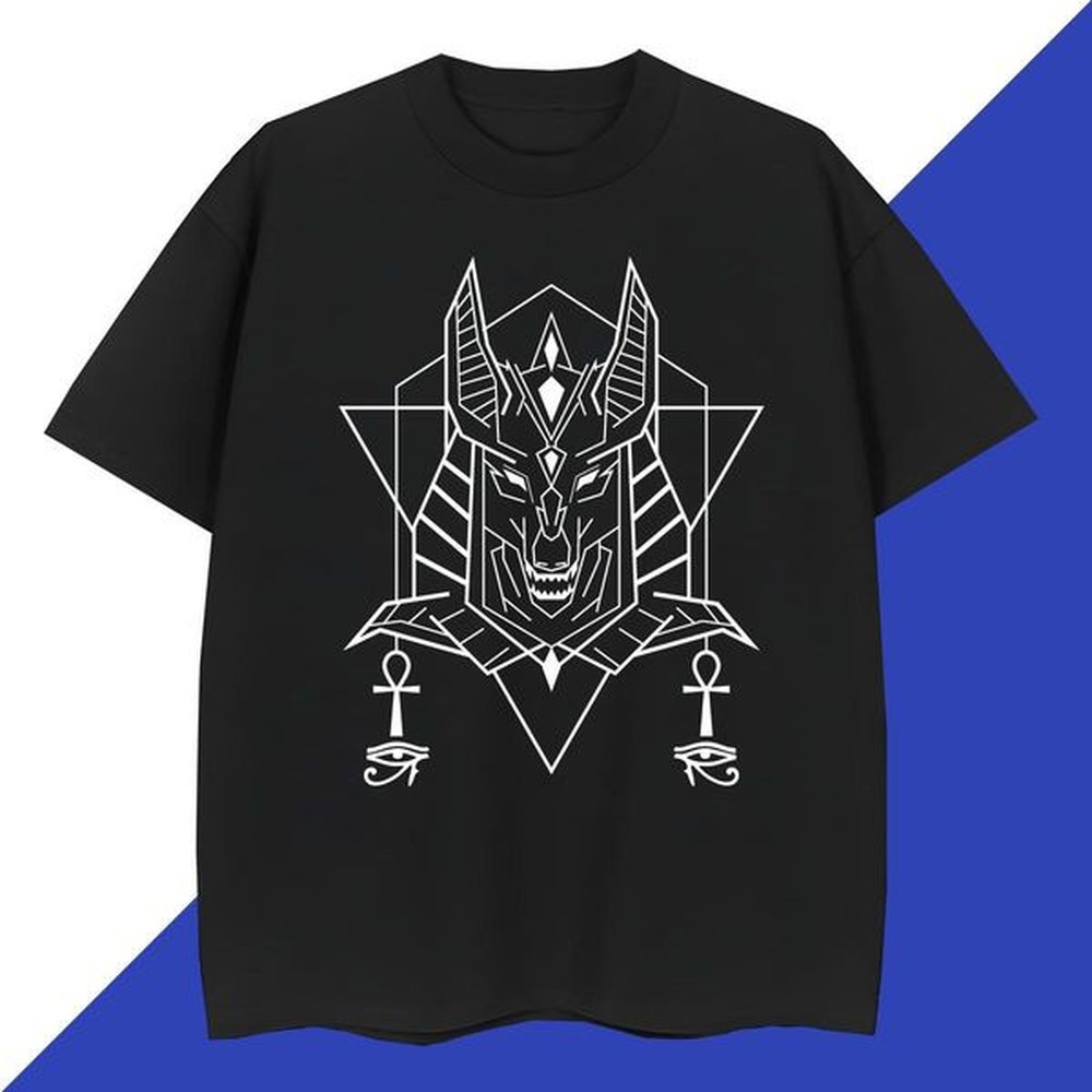 Fashion New Men Clothes T-Shirt 100% Cotton 230g Spring Summer Geometric line Pure Cotton Mens T Shirts Classic Anime Tops