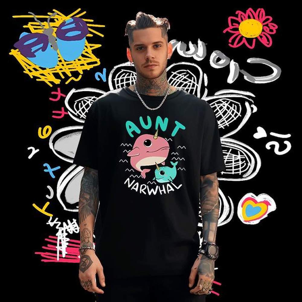 Fashion New T shirt Daily Outfit 100% Cotton 230g Cool Design Men Tops Tees Cotton Breathable Floral Print Tees Shirts