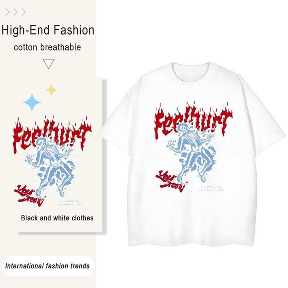 fashion new tshirts g cotton comfortable daily outfit skull tshirt