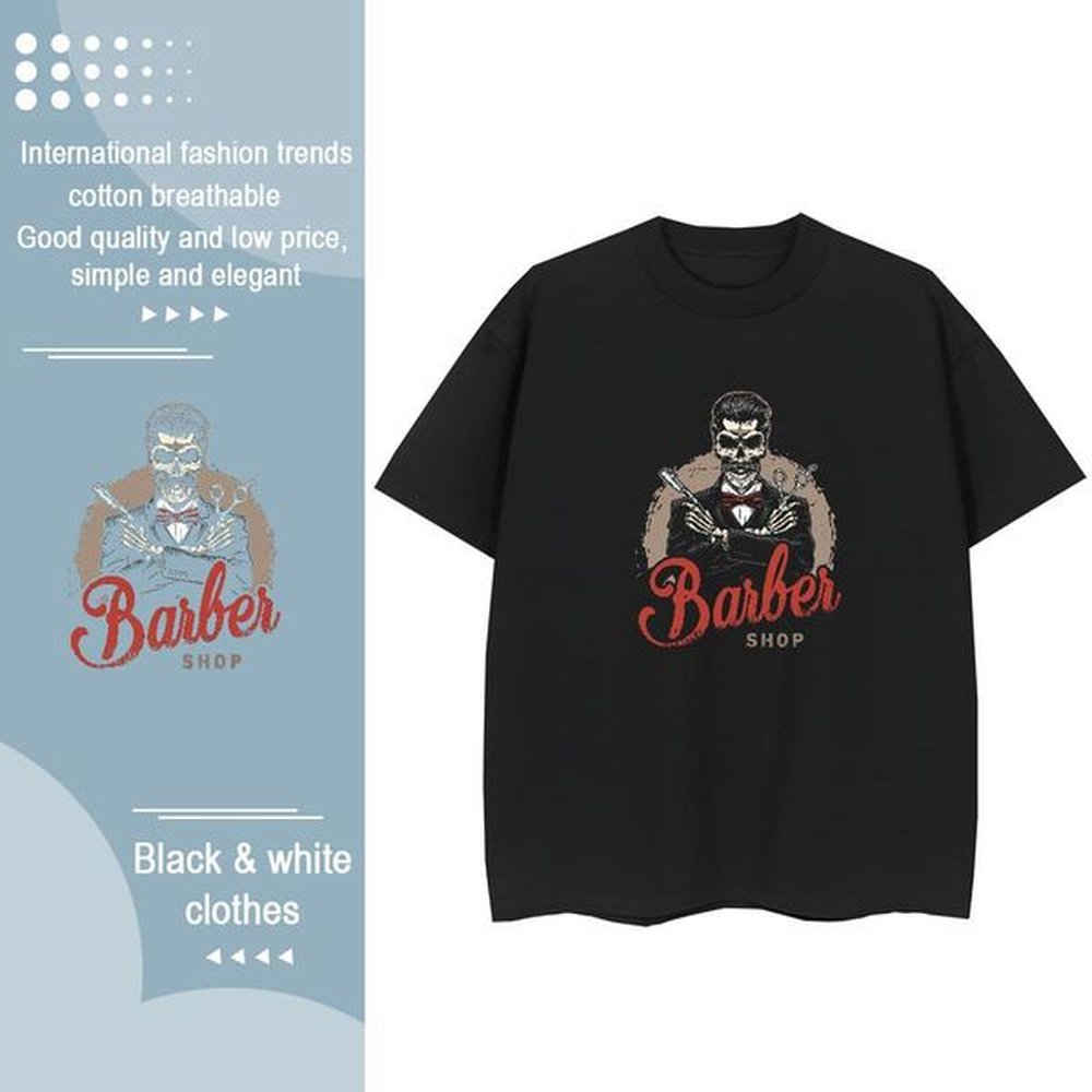 fashion new tshirts g cotton crew neck breathable sport skull