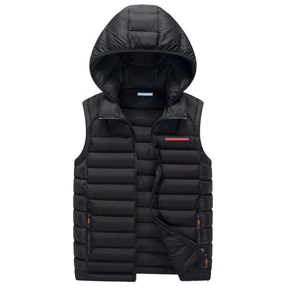 Fashion Puffer Vest Designer Vest Body Warmer Jacket Men Designer Stand Collar Zipper Button Letters Embroidery Casual Slim Casual Winter Me
