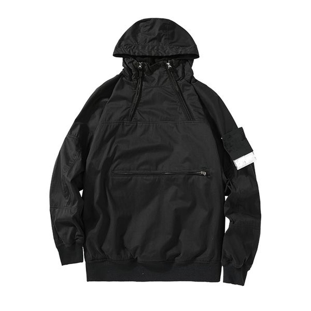 Fashion tooling Men's Hoodies Solid casual long sleeve coat Sport Pullover Jacket Famous brand in Europe and America