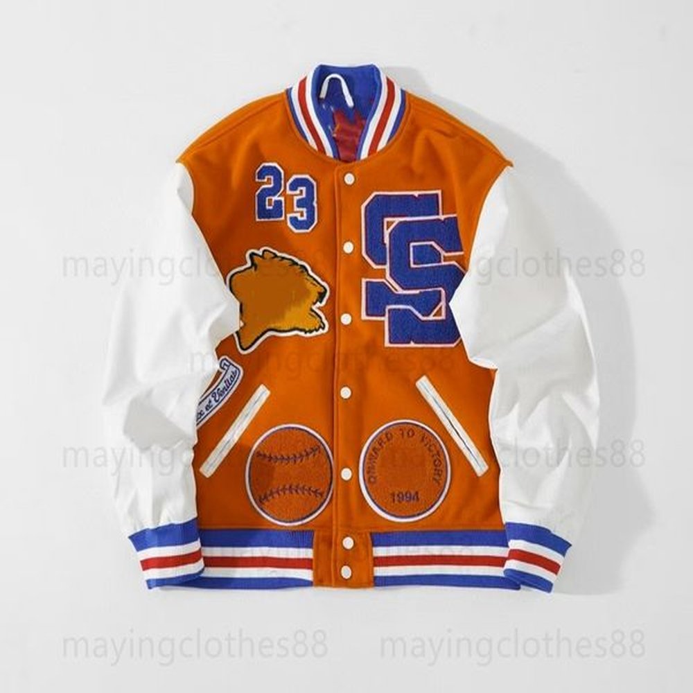 Fashion Varsity jacket Mens jacket Desinger Jacket Hip Hop Baseball Jacket Men Casual Heavy Industry Letter Embroidery Coat Jacket 2024 Coup