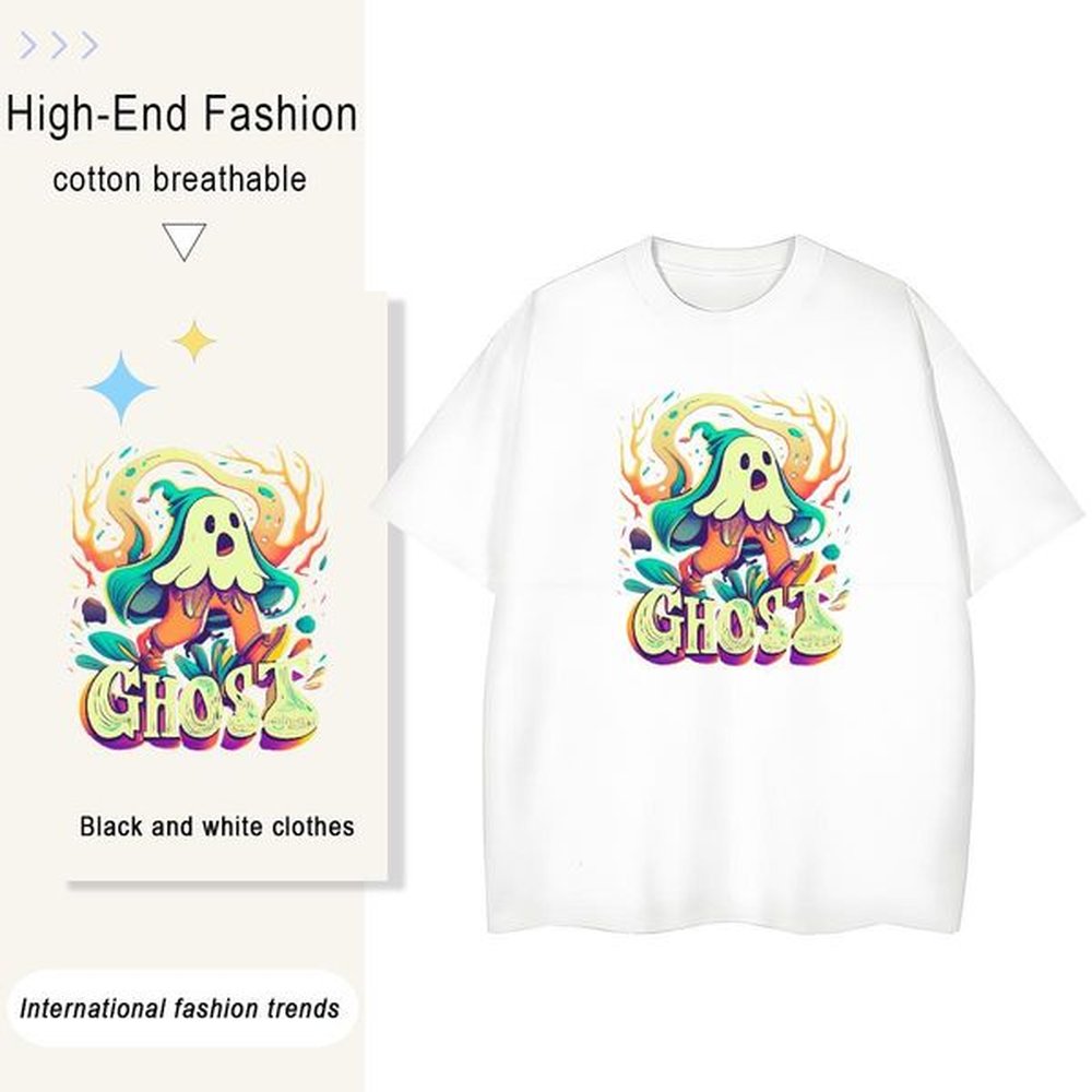 fashion woman t shirts g pure cotton breathable crew neck