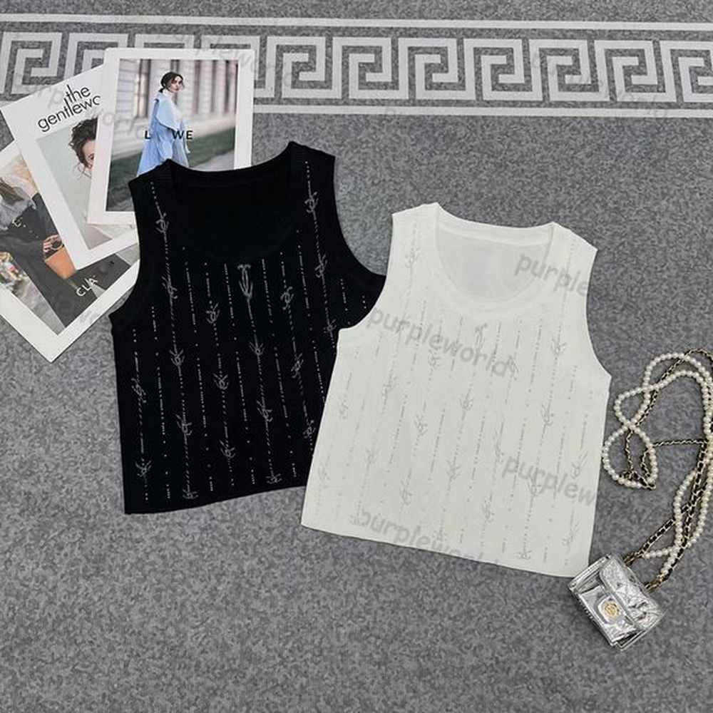 fashion women knitted vest designer sports pullover sleeveless tank tops