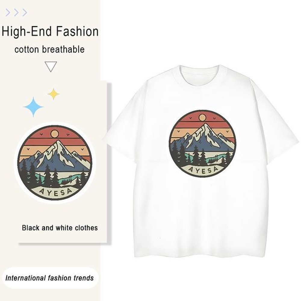 fashion women tshirts summer casual crew neck breathable tops tees