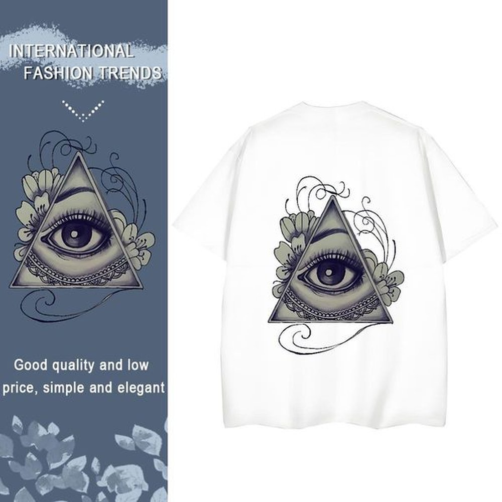 fashion womens t shirts g pure cotton breathable outdoor eye