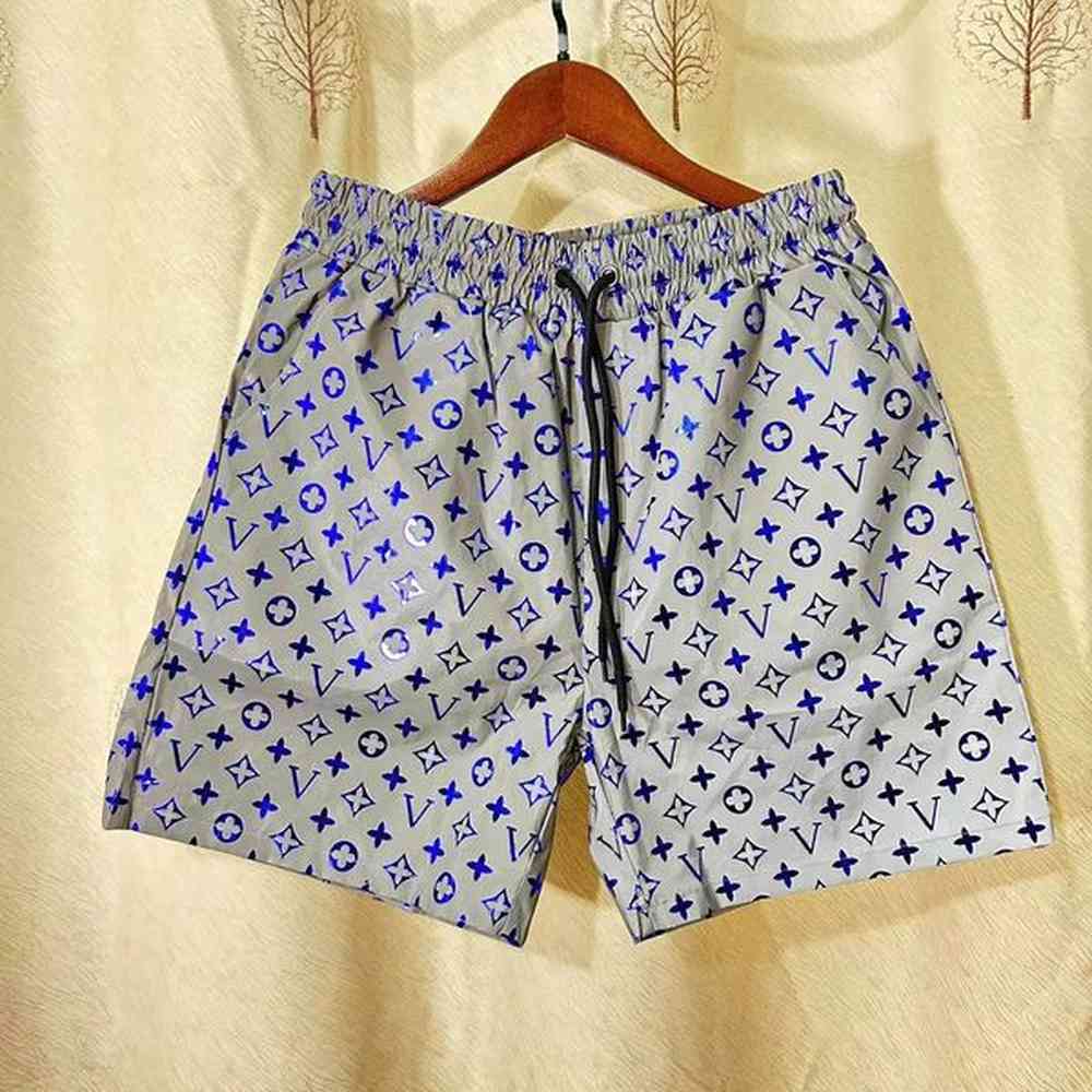 Fashionable men's designer shorts, quick drying swimsuit, letter pattern printed summer beach pants, men's swimming shorts