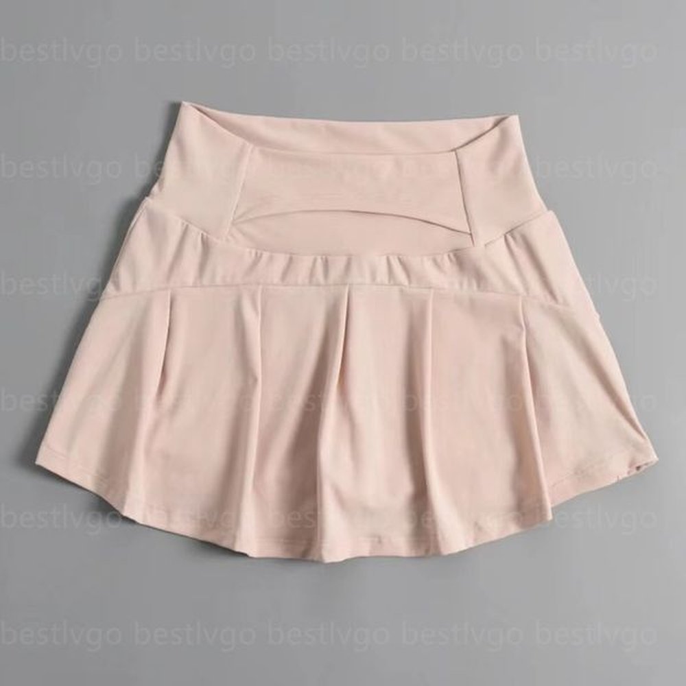 female yoga sports pleated skirt fashion causal designer sports fitness