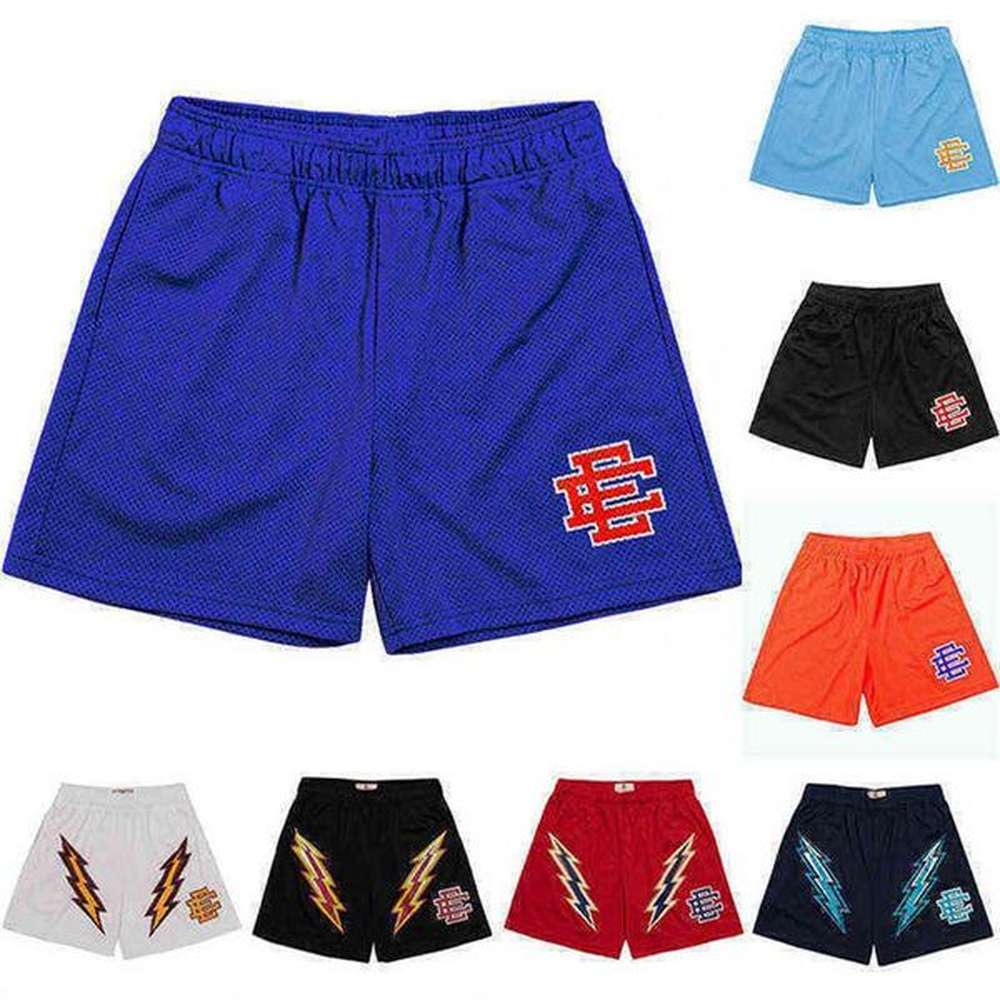 Fitness Eric Emanuel Ee Basic Short Mens Womens Designers Shorts Mesh Breathable Beach Pants Sports Series Basketball Pant242e
