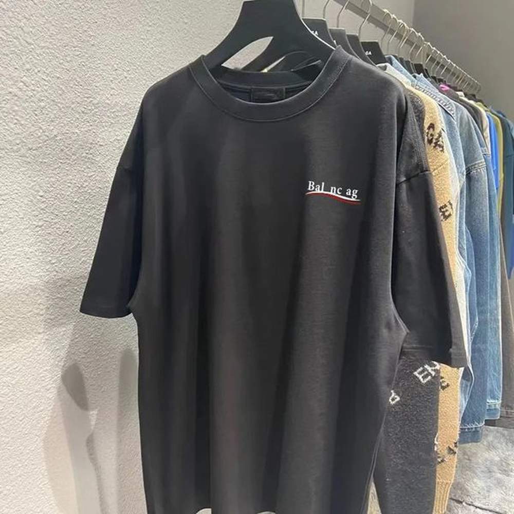France brands womans mens designer quality t shirt Paris 2B print short sleeve Man Crew Neck Before and after printing Fashion Street XXXL 4