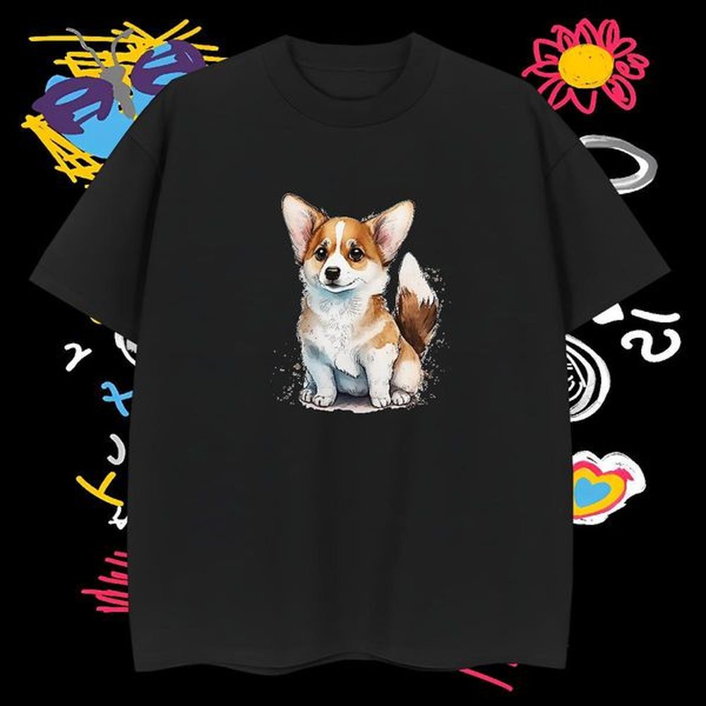 Free Shipping Mens Tshirts Casual 230g Cotton Tees Shirts Short Sleeve Soft Popular T Shirts Men DIY Anime