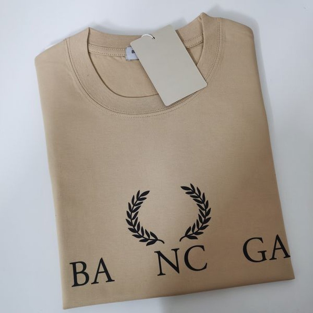 French branded xxxl shirts Paris B home printing fashion clothing mans Womens letter designer classic lock Graphic cotton quality Clothing S