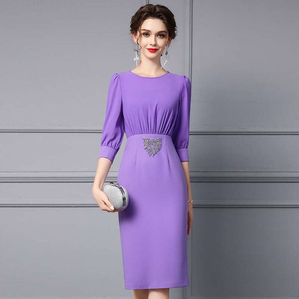 french dress womens new autumn sister style high end