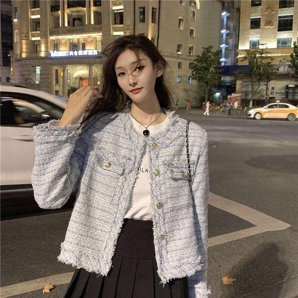 french small fragrant coat for women in autumn and winter