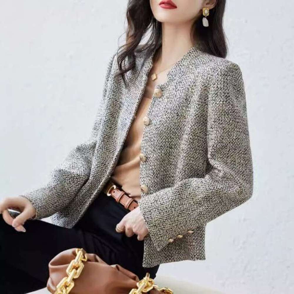french small fragrant jacket for women in spring autumn