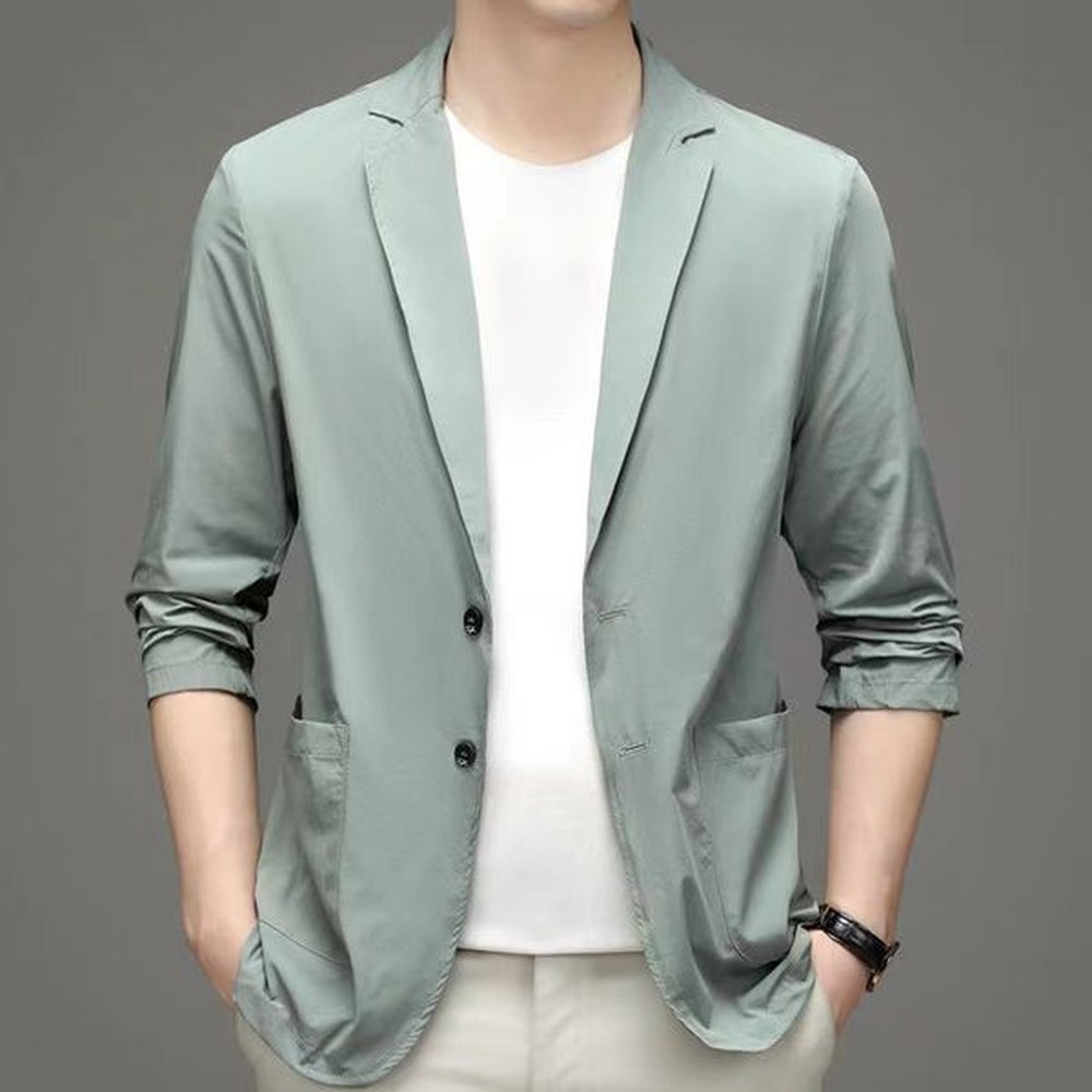 F1231Stylish All-Weather Men's Office Wear - Professional Apparel for Educators and Scholars