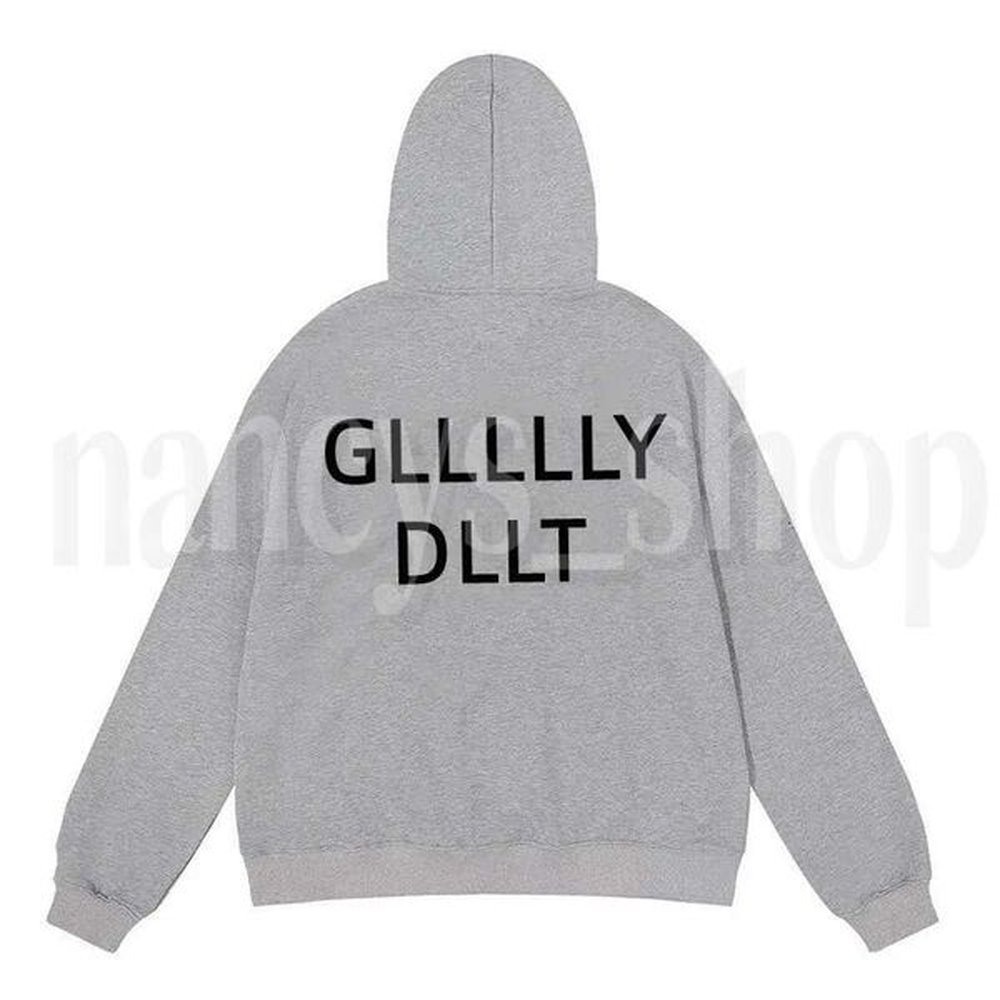Gally Dept Hoodie Men Hoodie Designer Hoodie Galerie Dept Y2k Hoodie High Quality Out Wear Dept Loose Long-Sleeved Clothes High Street Print