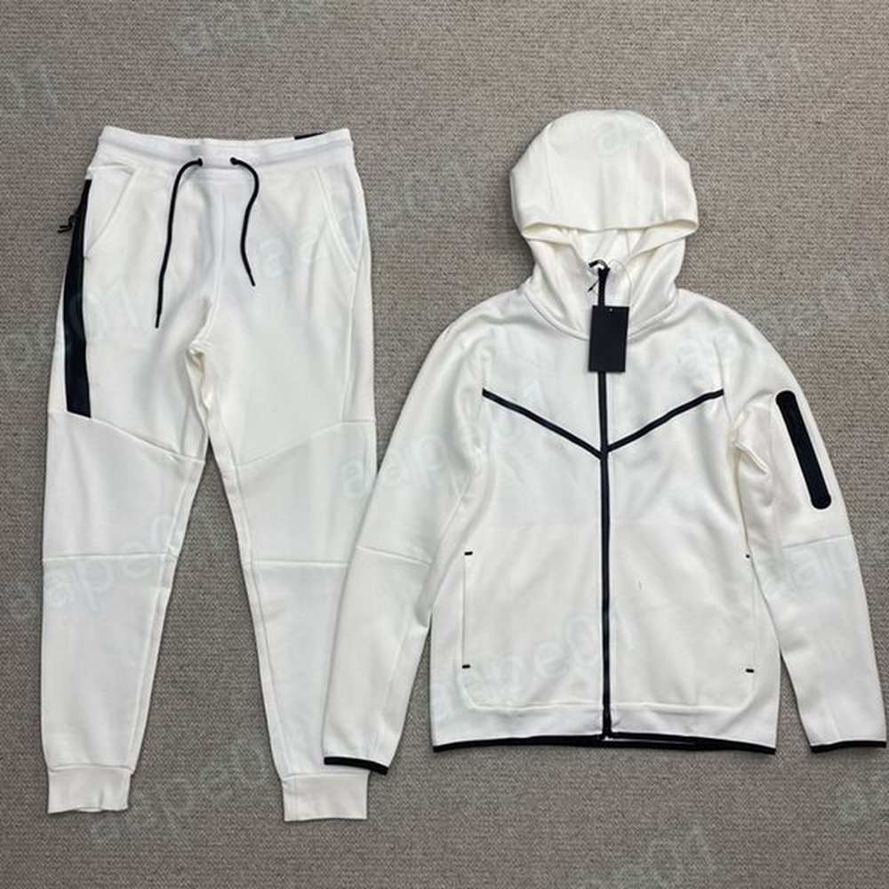 GG Tracksuit Tech Fleece Sweatpants Thick Designer Hoodie Men Woman Pants Sports Zip Jacket Pant Tracksuit Men Womens Joggers Hooded Coats S