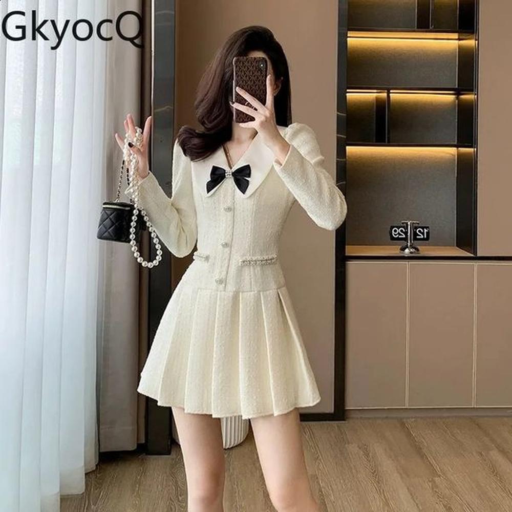 gkyocq fall and winter celebrity small perfume style french elegant
