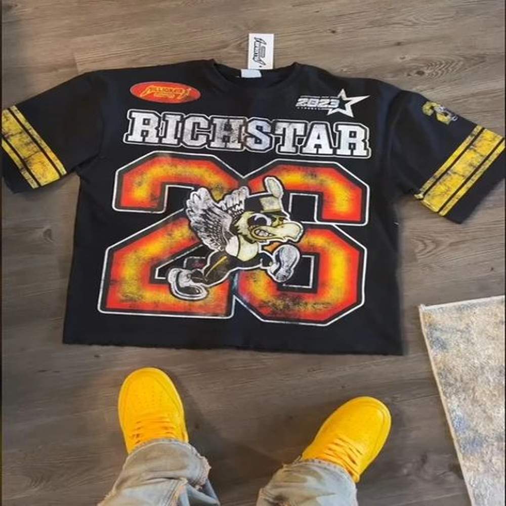 Gothic Retro Hip Hop Print T Shirt Punk Rock Graphic Cotton Loose Sweatshirt Tee Fashion Oversized Men Streetwear Short Sleeve 240619