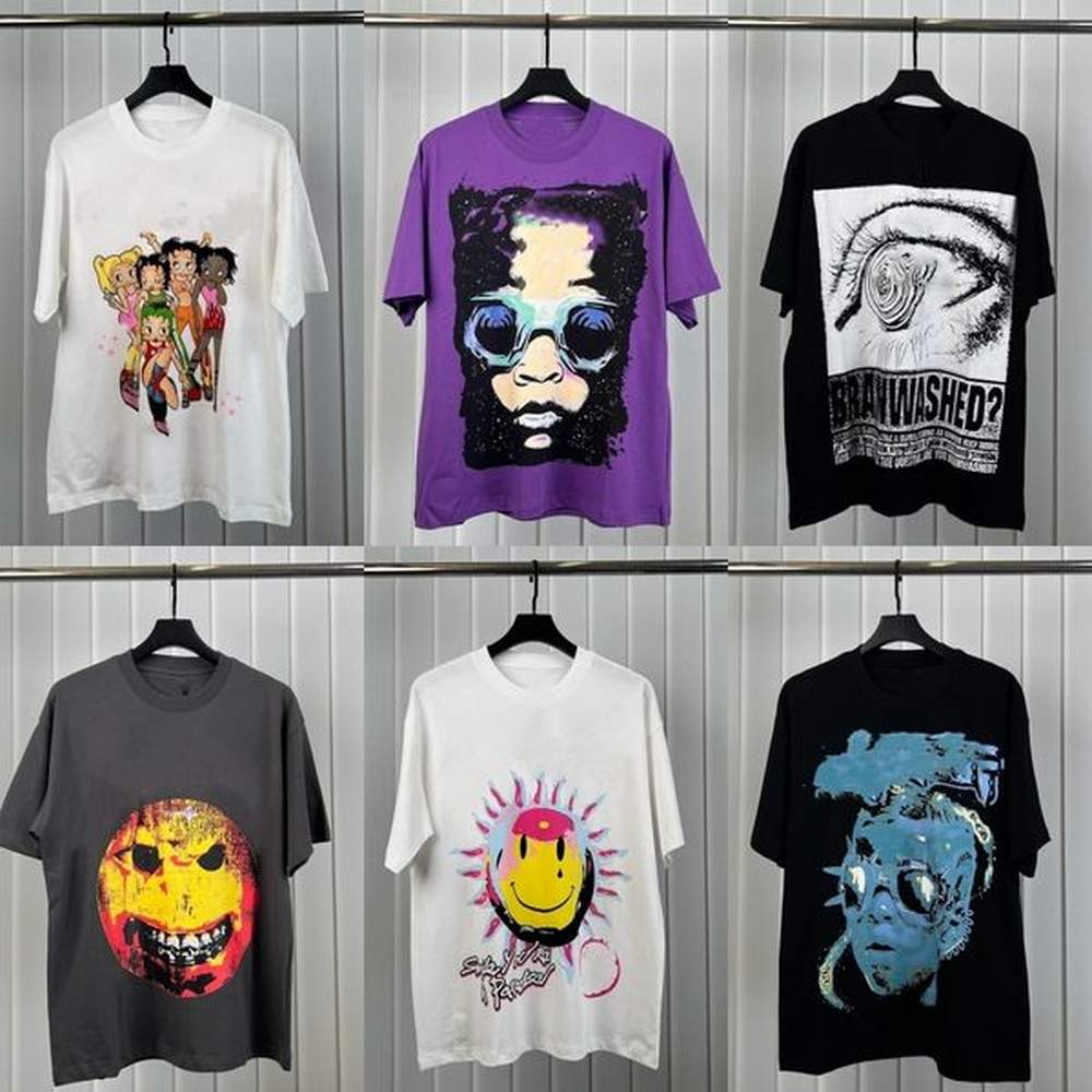graphic tee tshirt designer shirt designer shirts for mens streetwear unisex 240g cotton fabric Wholesale price graphic tee mens t shirt