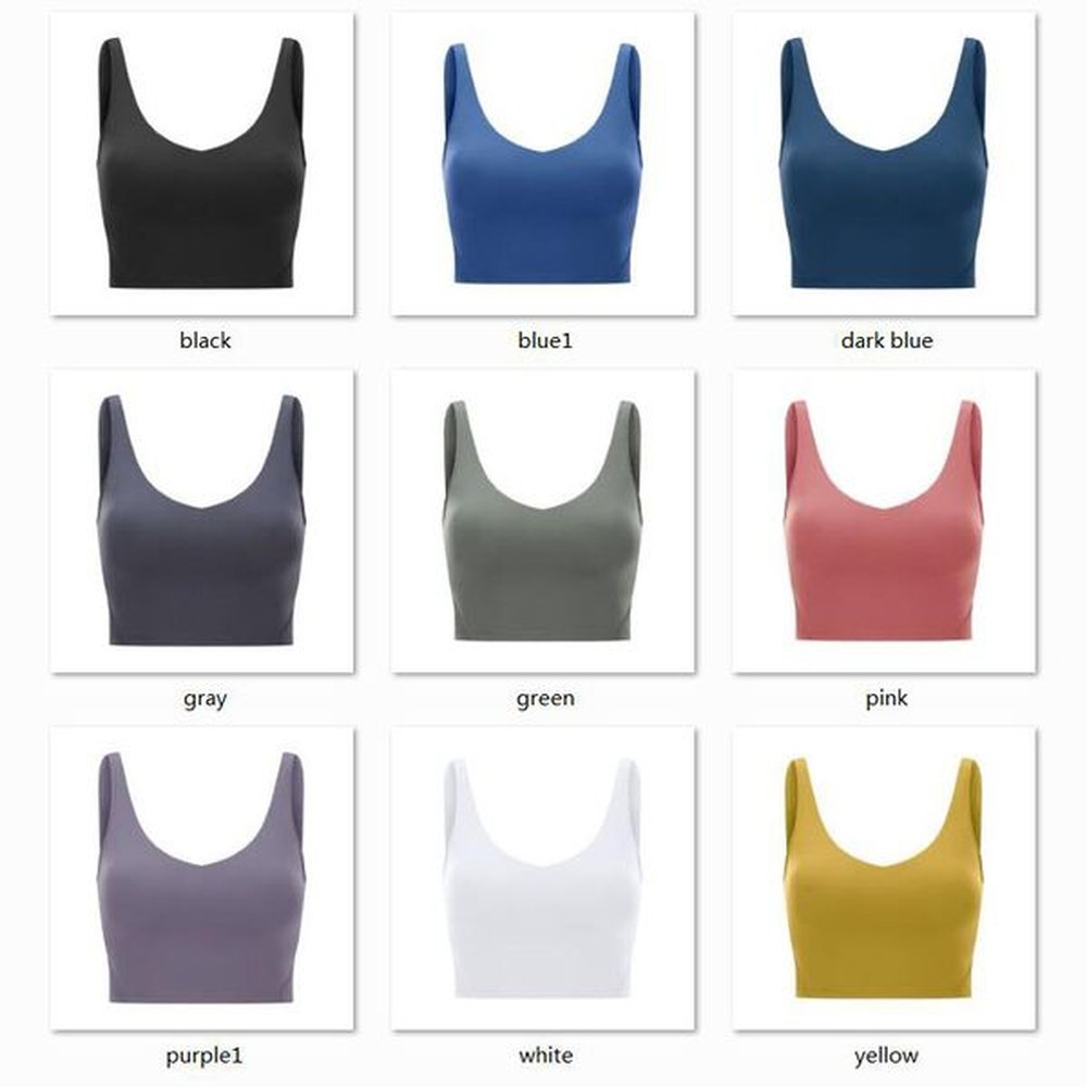gym clothes women underwears tanks camis yoga sports bra shockproof