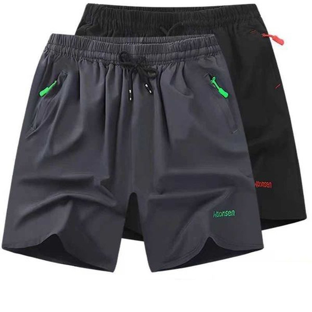 Gym Shorts Men Ice Silk Beach Shorts Men Gym Casual Sportswear Sweatpants Running Sports Pants Fitness Jogging Workout ShortsXJ241104