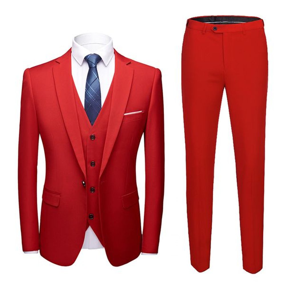 H582 Suit set autumn and winter new professional high-end business casual men's best man groom wedding dress