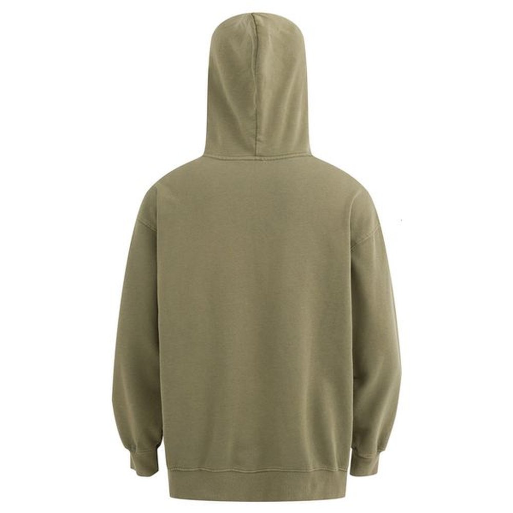 Heavy duty wash printed hooded sweatshirt for men, autumn casual American street fashion brand loose fitting pullover long sleeved hoodie 65