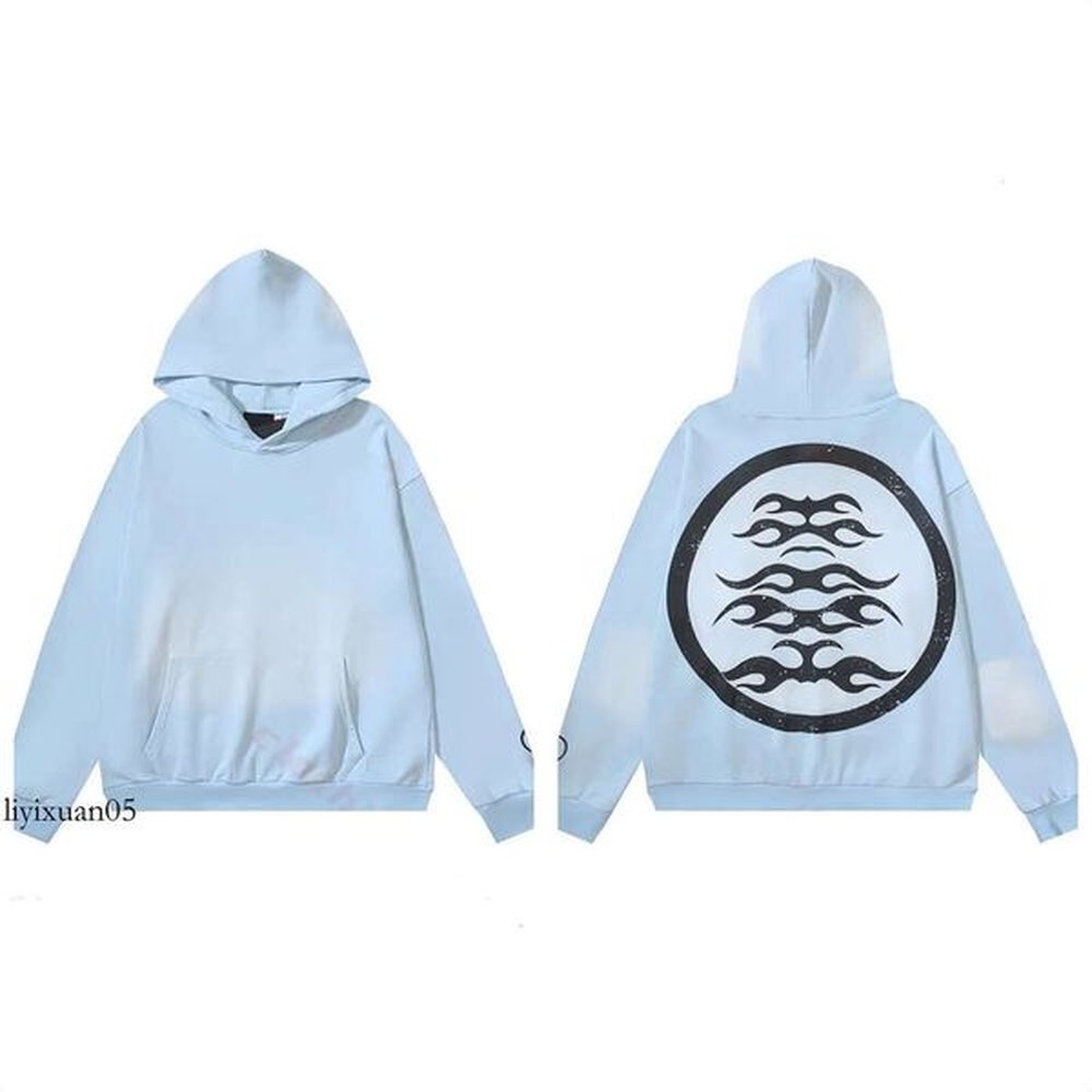 Hell Starshirts Luxury Designers Hell Graphic Street Sweatshirts Man Women High Street Cotton Pullover Tops Long Sleeve Warm Streetwear Hood