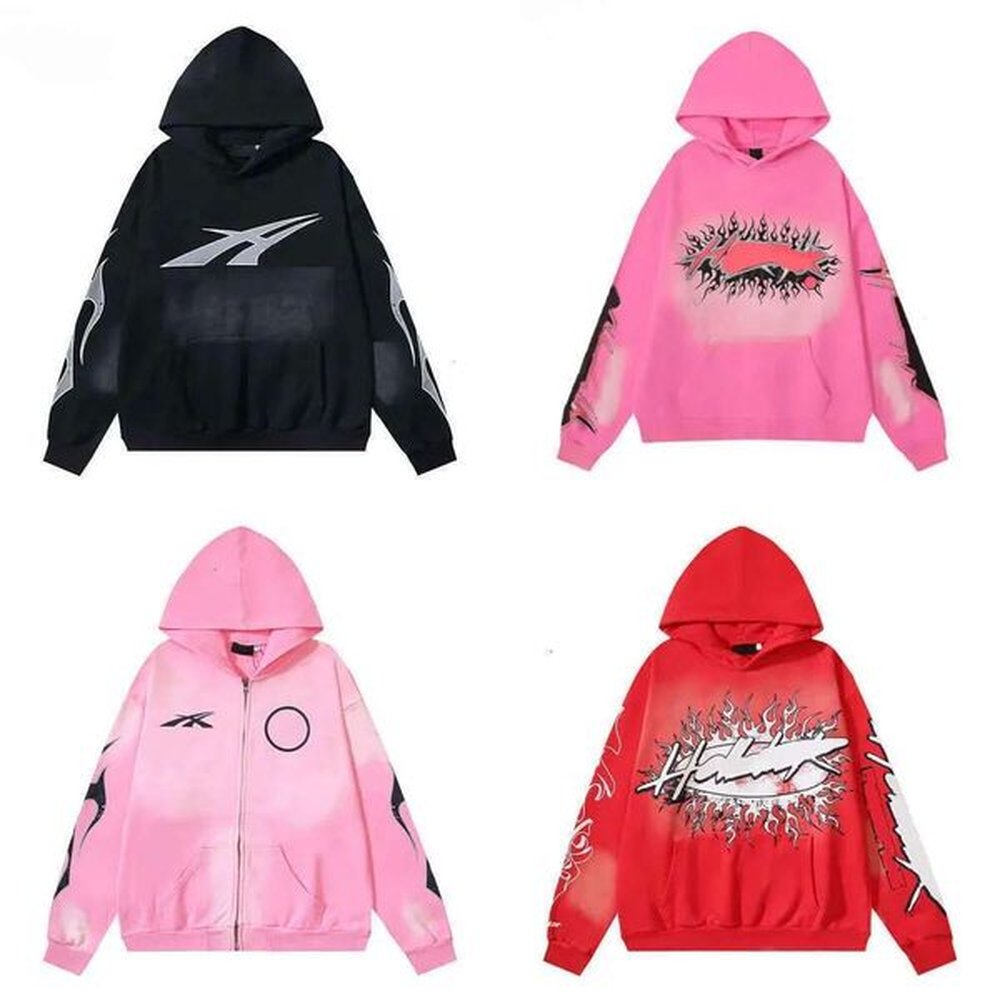 Helll Hoodie Starshirt Designers Men Women Y2k Rapper Summer Classic Vintage Long Sleeve Hells Hoodie Helllsta Hoodie Designer Brand Hoodie