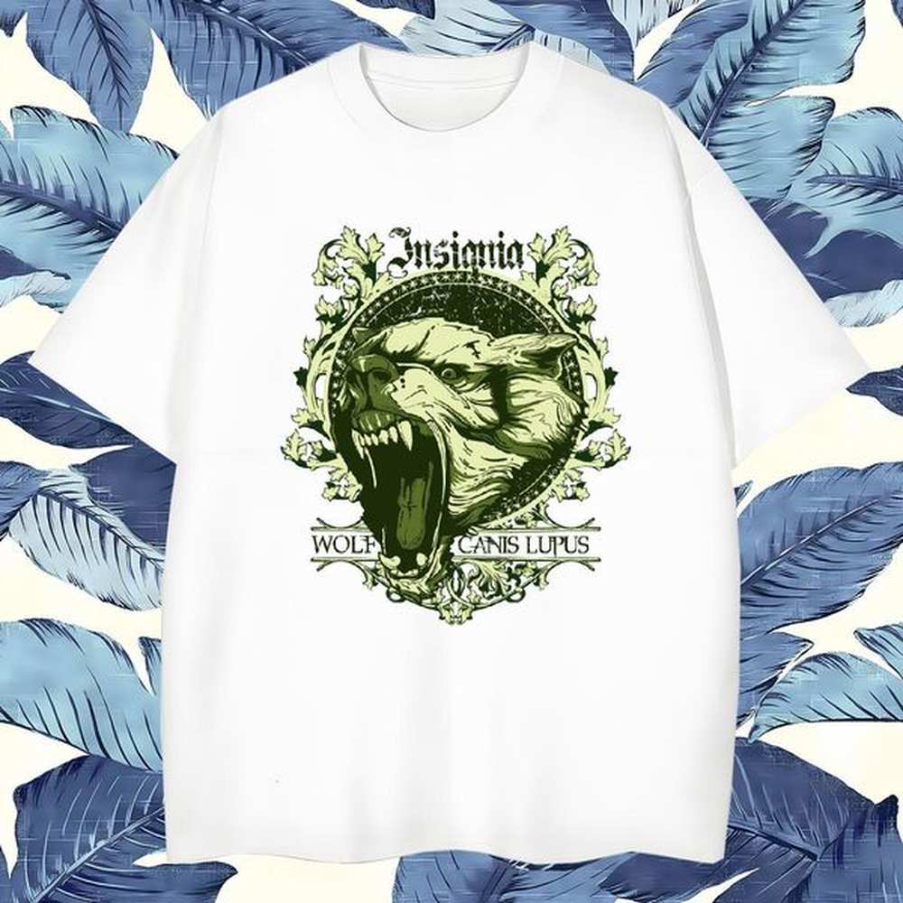 High Quality lion T-Shirts Summer Casual Mens Tshirts 230g Cotton 2024 Designer Breathable Customized Tee Shirt