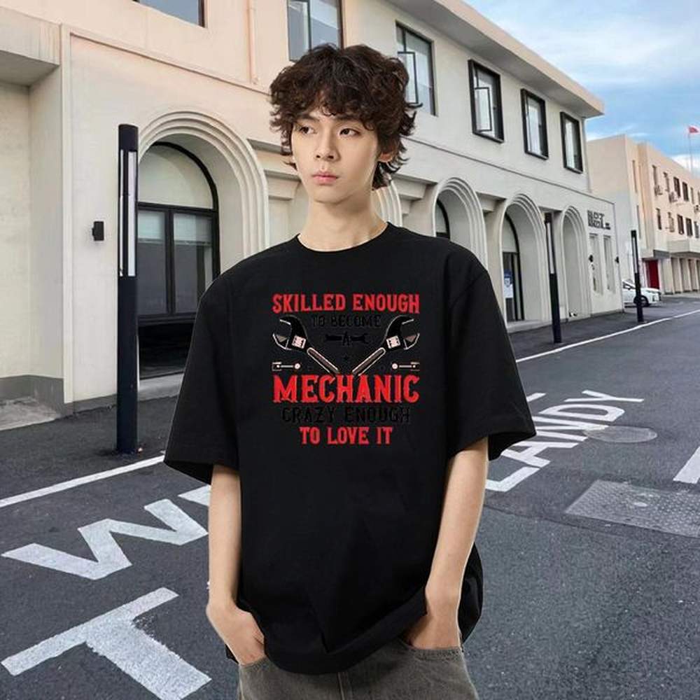 High Quality Men Tops Tees Sports Casual 230g 100% Cotton Oversized Short Sleeve O-Neck letter T shirt New Clothes
