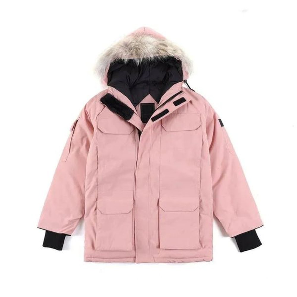 High Quality Mens Down Jacket Gose Coat Fourrure Down Fur Canadian Wyndham Parka Overcoat Clothing Fashion Style Winter Outerwear Parka Jack