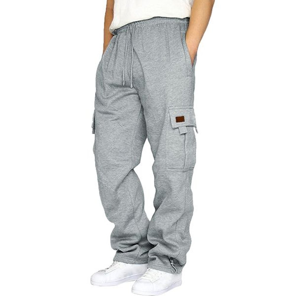 High Quality Multi Pocket Casual Loose Fit Men Jogger Pants Cotton Trousers for Men Bike Pants Mens Sportswear S-3XL Cycling Pant Cargo