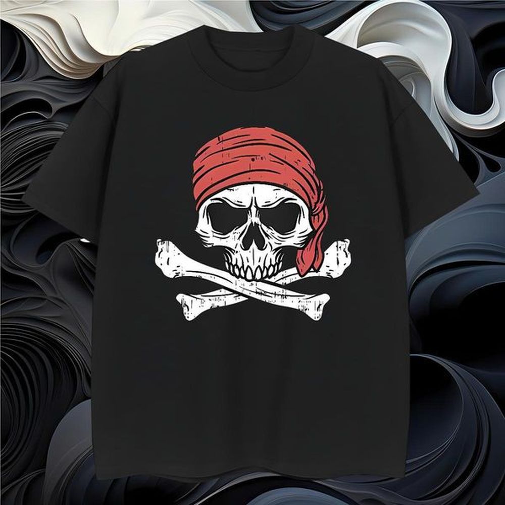 High Quality T Shirt For Man 100% Cotton 230g skull Hip Hop Cartoon Printing L-4XL Short Sleeve Soft Men Clothes T-Shirt Wholesale Tee Shirt