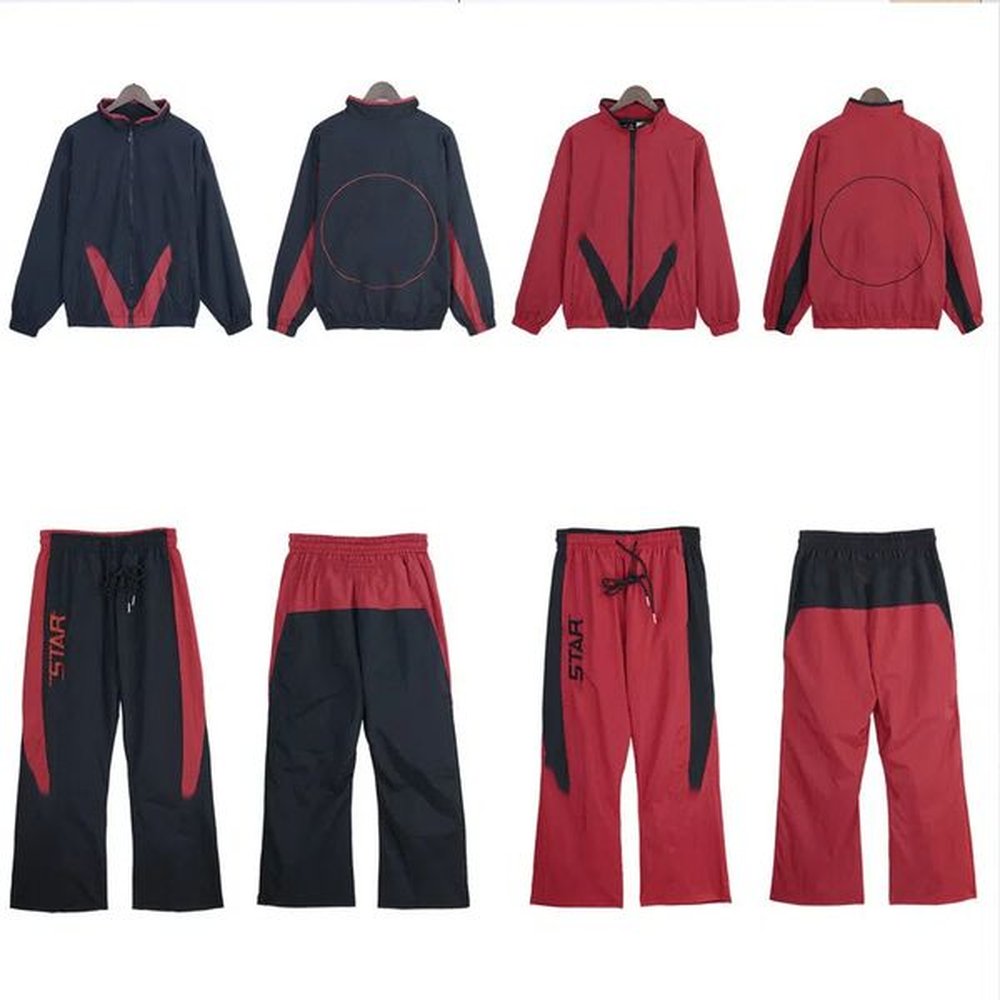 High Street Fashion Men's Hoodie Suit teenager Jacket&Sweater For Autumn Unisex Style Coat Couples Sweat Sets Women's Suit