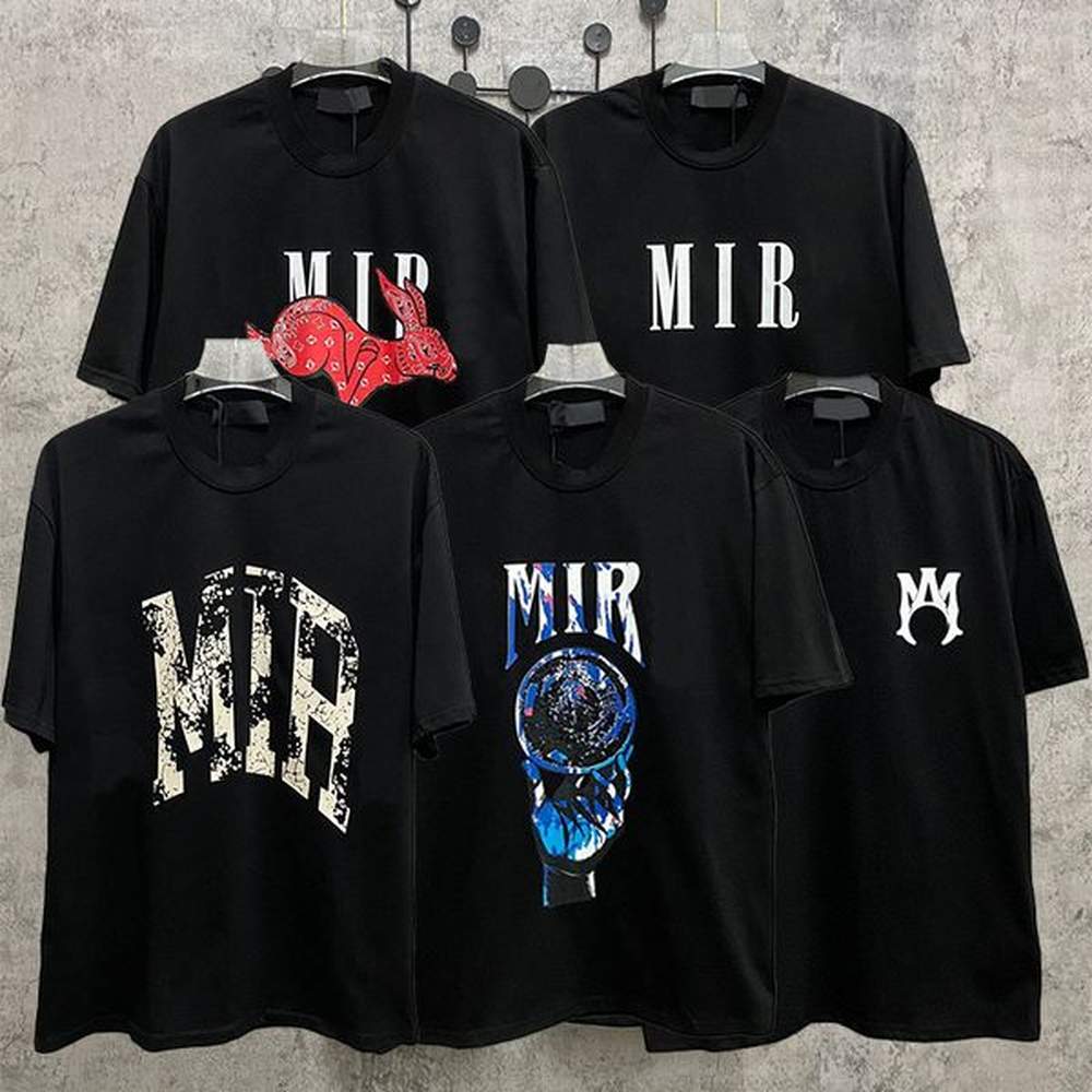 High Version Mens Plus Tees Polos Round T-shirt Plus Size Neck Embroidered and Printed Polar Style Summer Wear with Street Pure Cotton Half