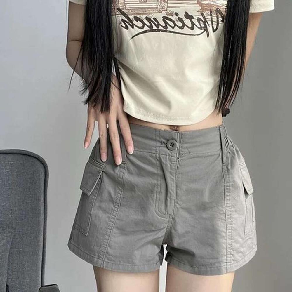 high waist elasticty womens shorts cotton female short pants outfits