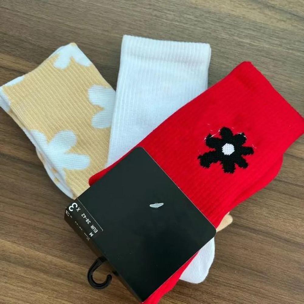 highquality cotton womens running socks trendy high tide style