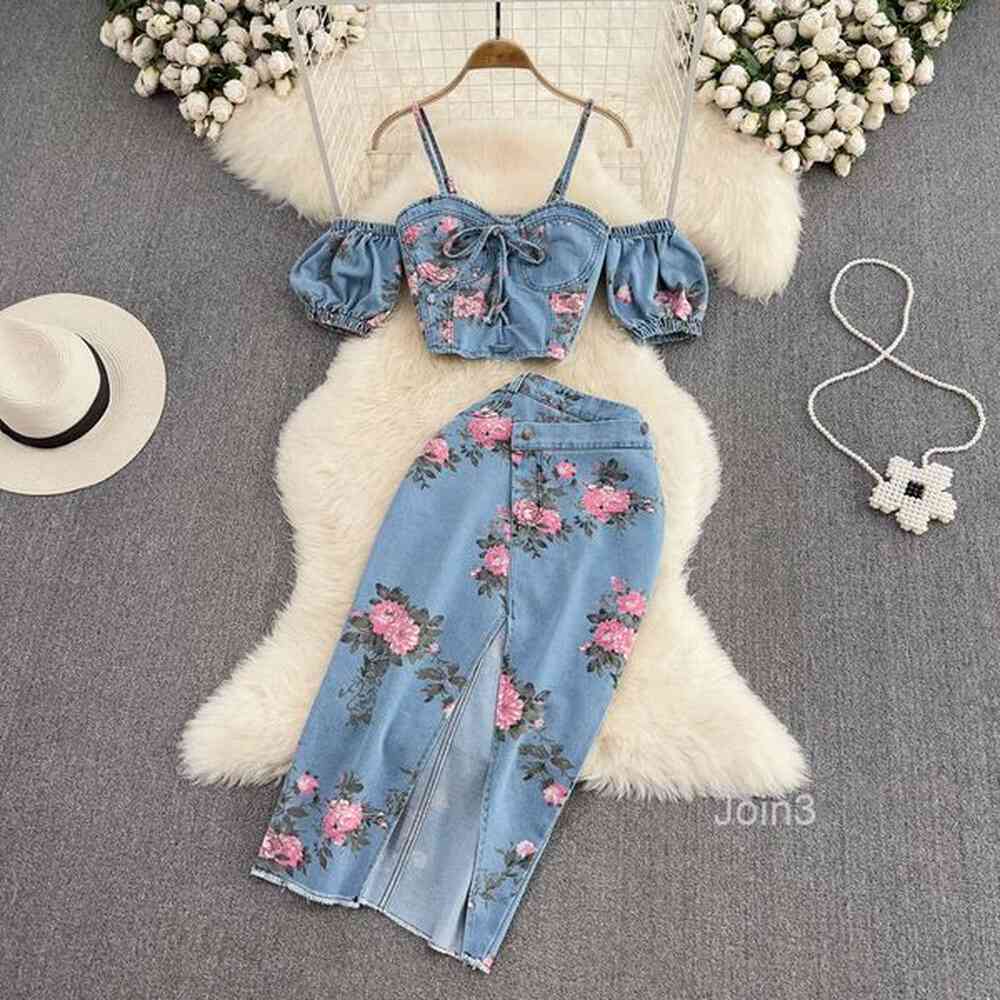 hong kong flavor set womens sweet spicy girl off the