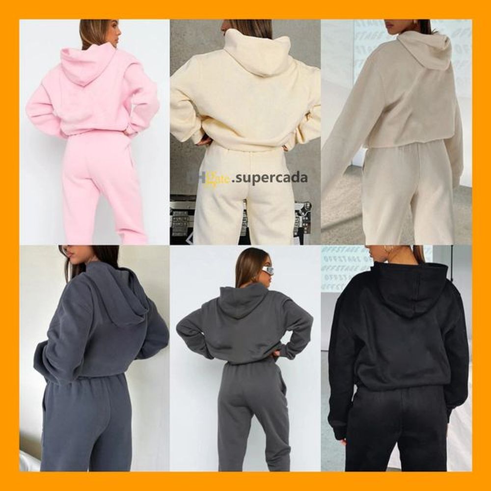hoodie women high quality designer womens fashion tracksuit sets for