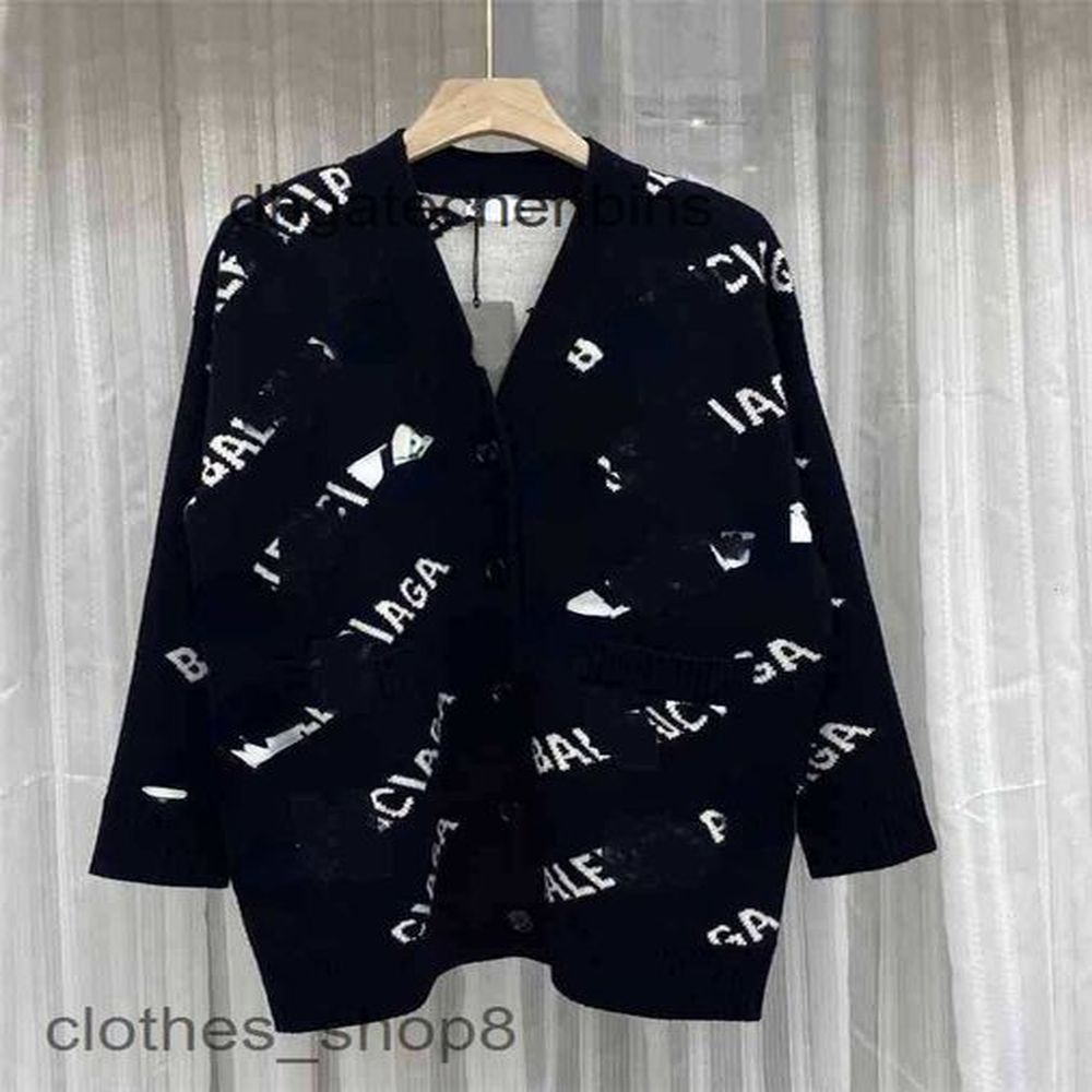 hoodies balciaga designers sweaters sweater winter new letter loose