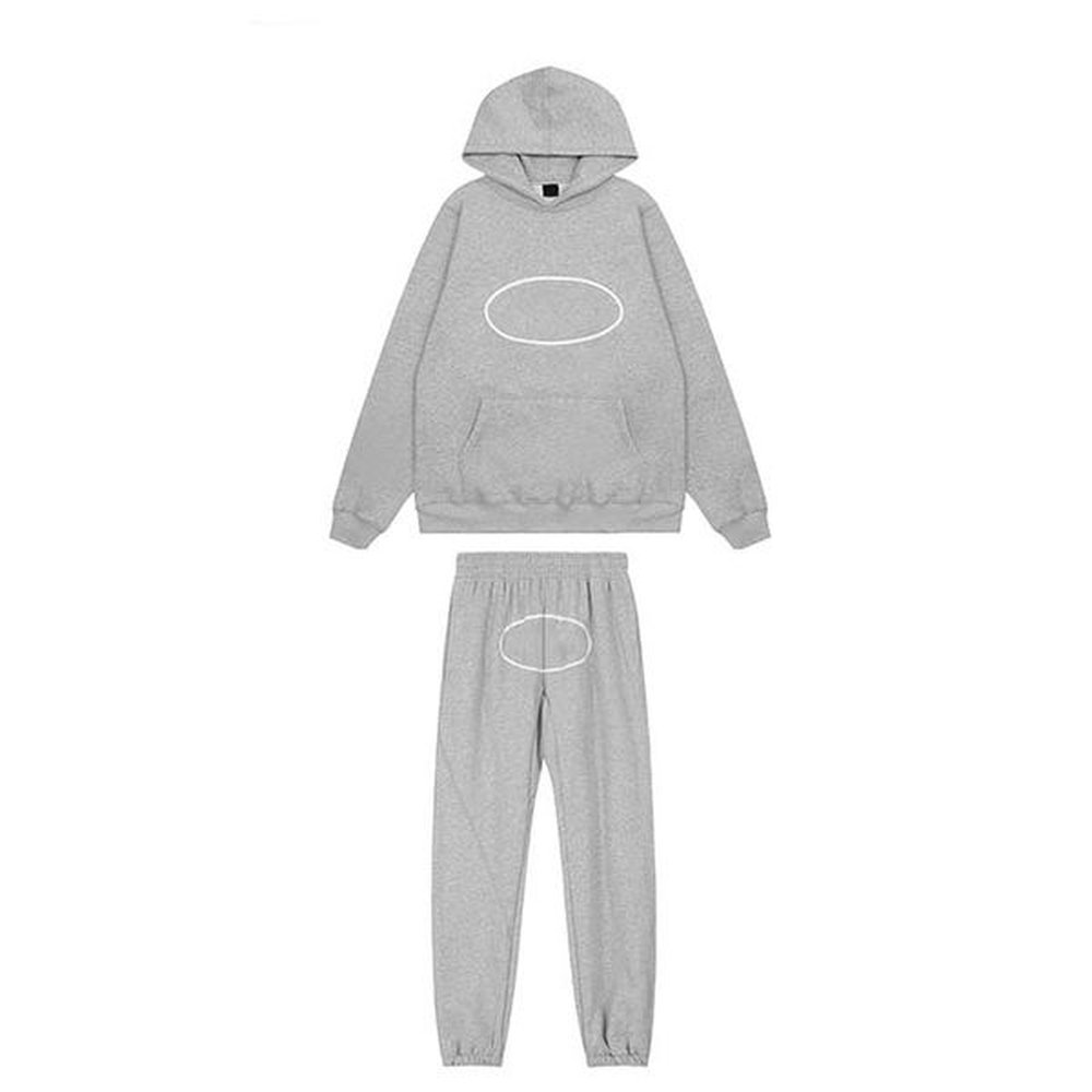 Hoodies Mens Sweatshirts Tracksuits Sweater Trousers Set Designer Streetwear Sweatshirts Sports Suit Embroidery Plush Letter Thick Hoodies M