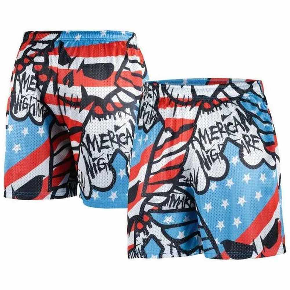 2024 Hot Selling Mens Shorts 3D Printed Black Red Retro Loose Casual Quick Drying Fashion Beach Adult Childrens ShortsXJ250114