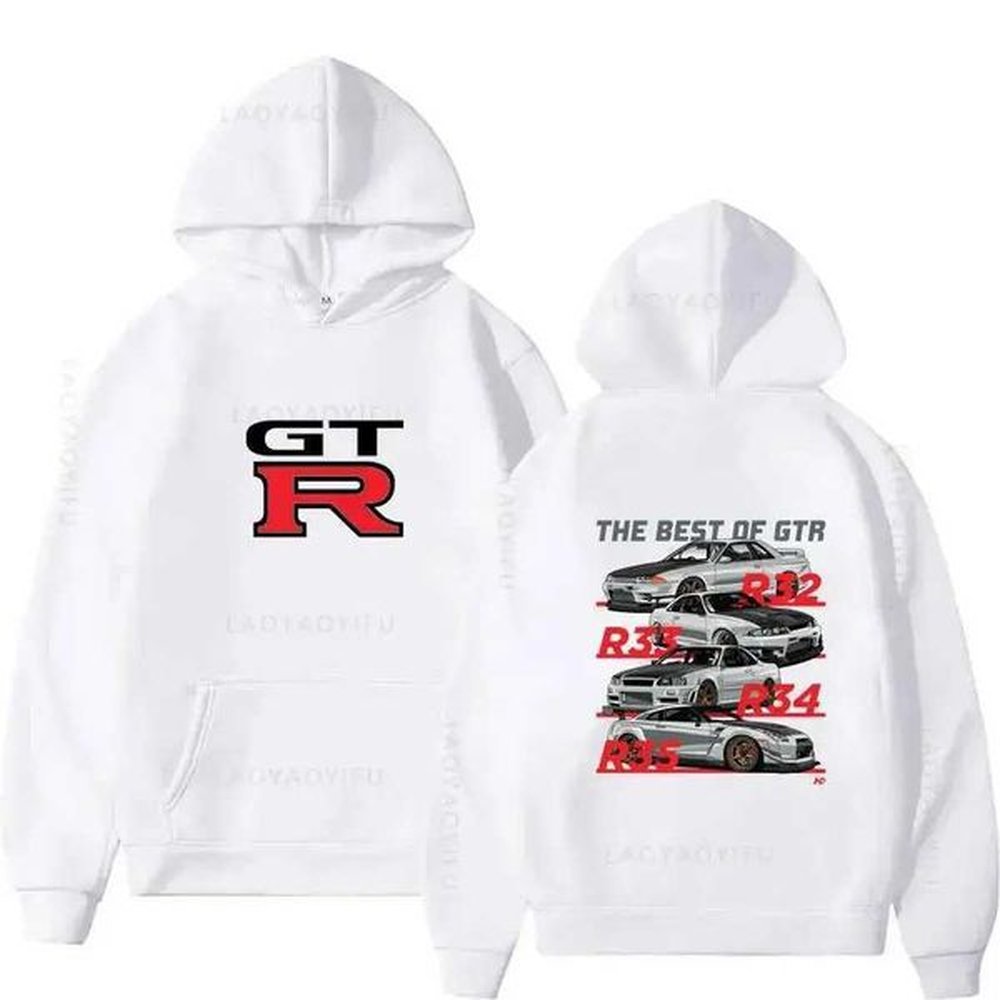 Initial D GTR Skyline R34 Pullovers New Hoodies and Sweatshirts Men Y2k Hoodie Graphic Hoody Mens Clothing AutumnXJ250111